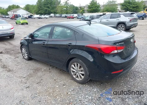 2015 Hyundai Elantra Se from USA, damaged, VIN 5NPDH4AE2FH596249